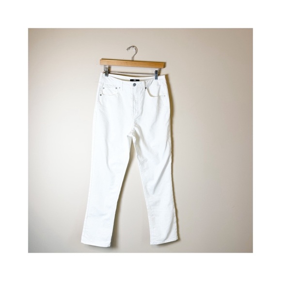 Frye Cropped White Jeans, size 4 - Picture 2 of 8